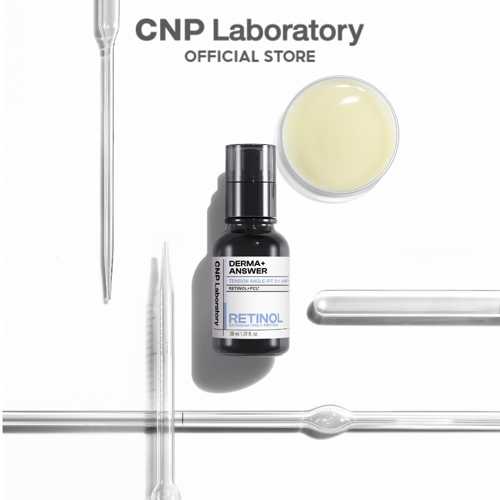Ảnh Tinh chất Retinol săn chắc đàn hồi nâng da CNP Derma Answer Tension Angle Fit Ampule 15ml/30ml 2