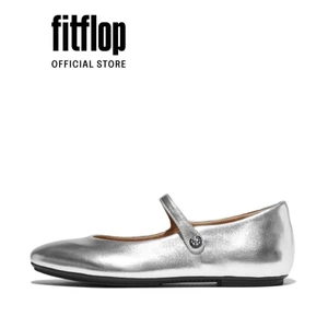 Giày Búp Bê Da Mềm DELICATO Kiểu Mary Janes - Silver - FOT - IH4-011