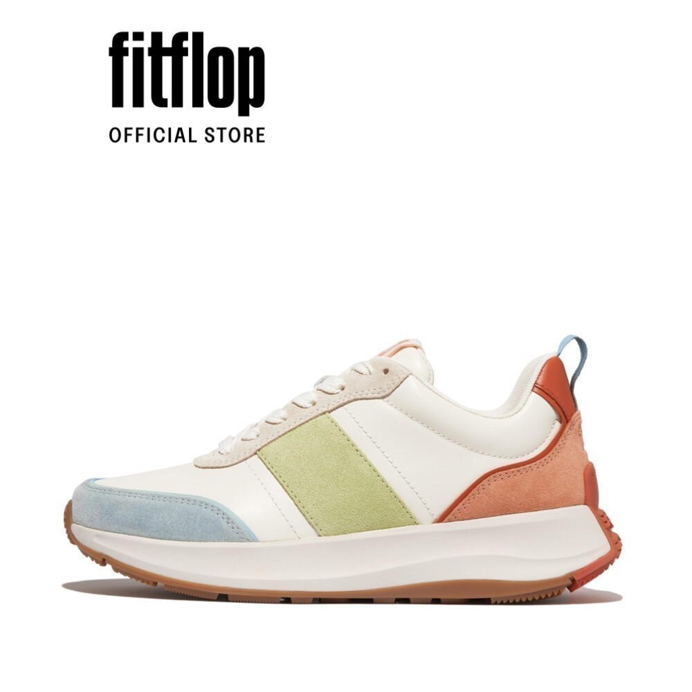 Giày Thể Thao Cổ Ngắn Nữ FitFlop F-MODE - Apricot Mix - FOF - IL3-B96