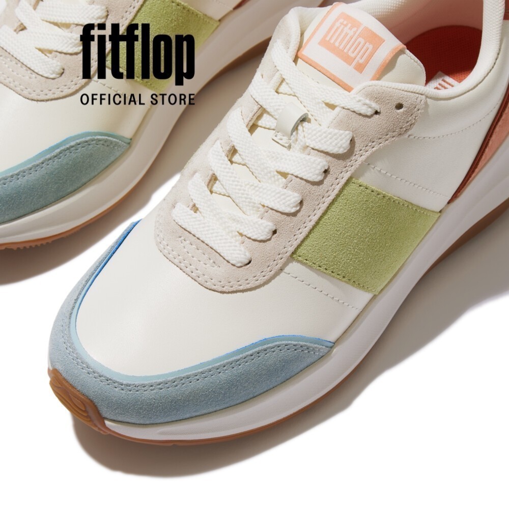 Giày Thể Thao Cổ Ngắn Nữ FitFlop F-MODE - Apricot Mix - FOF - IL3-B96