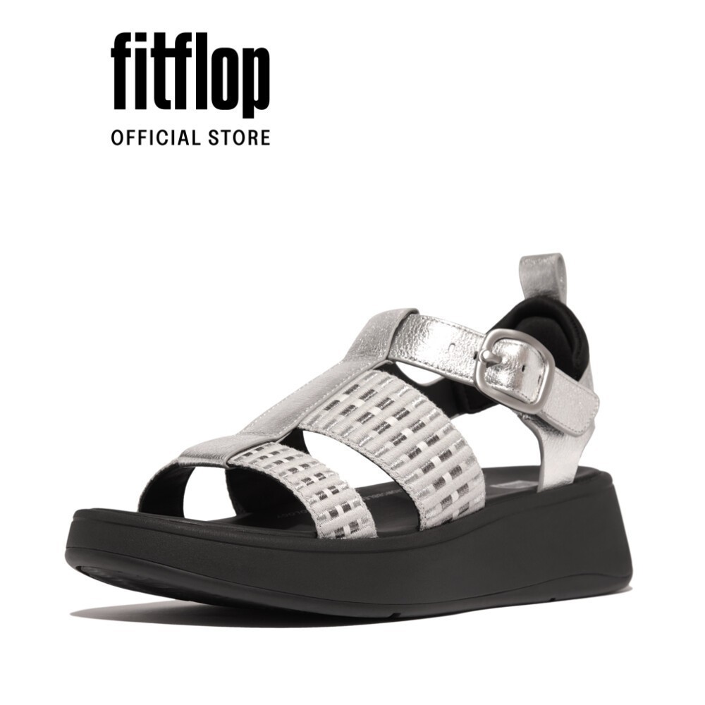 Xăng Đan Nữ FitFlop F-MODE - Silver Mix - FOF - IJ5-619