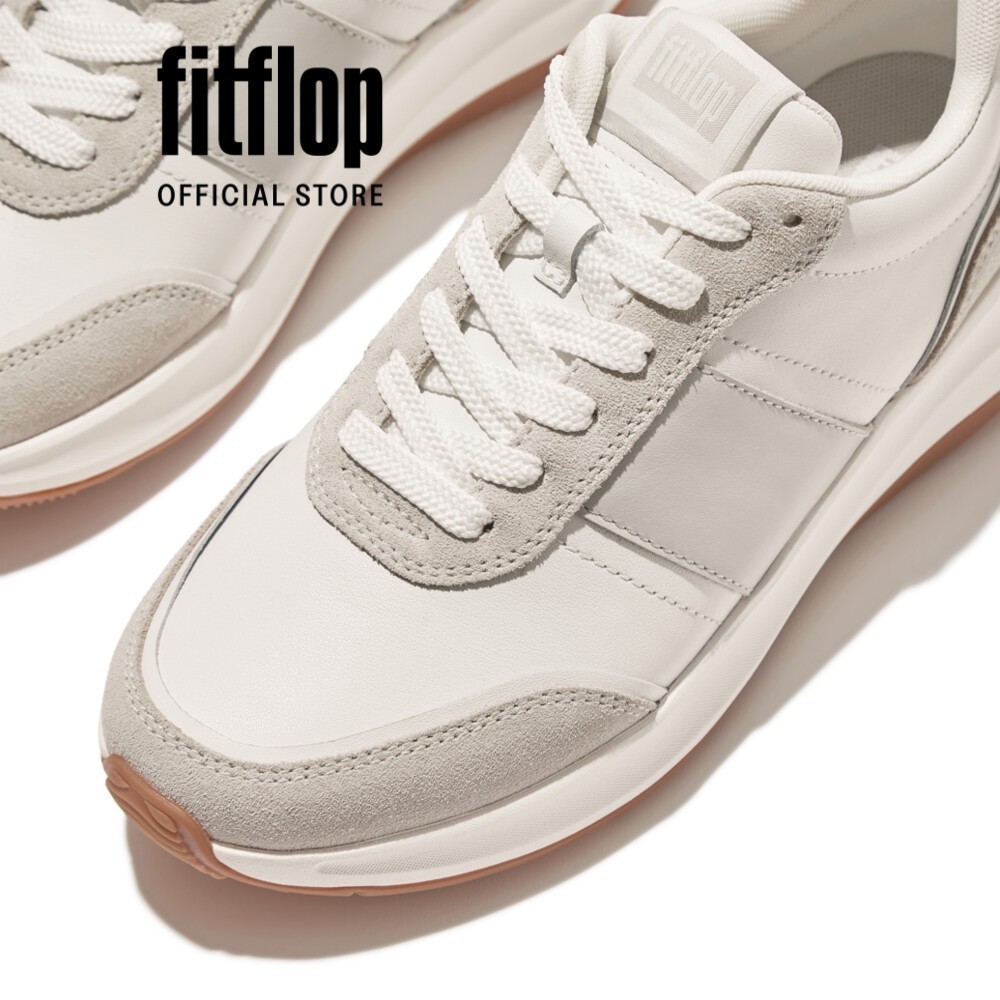Giày Thể Thao Cổ Ngắn Nữ FitFlop F-MODE - Urban White Mix - FOF - HX7-646