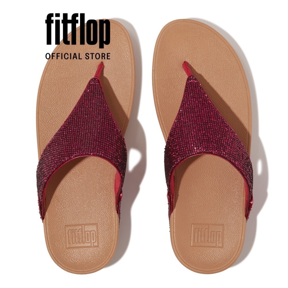 Dép Xỏ Ngón Nữ FitFlop LULU - MetallWild Raspberry - FOF - IF9-B59