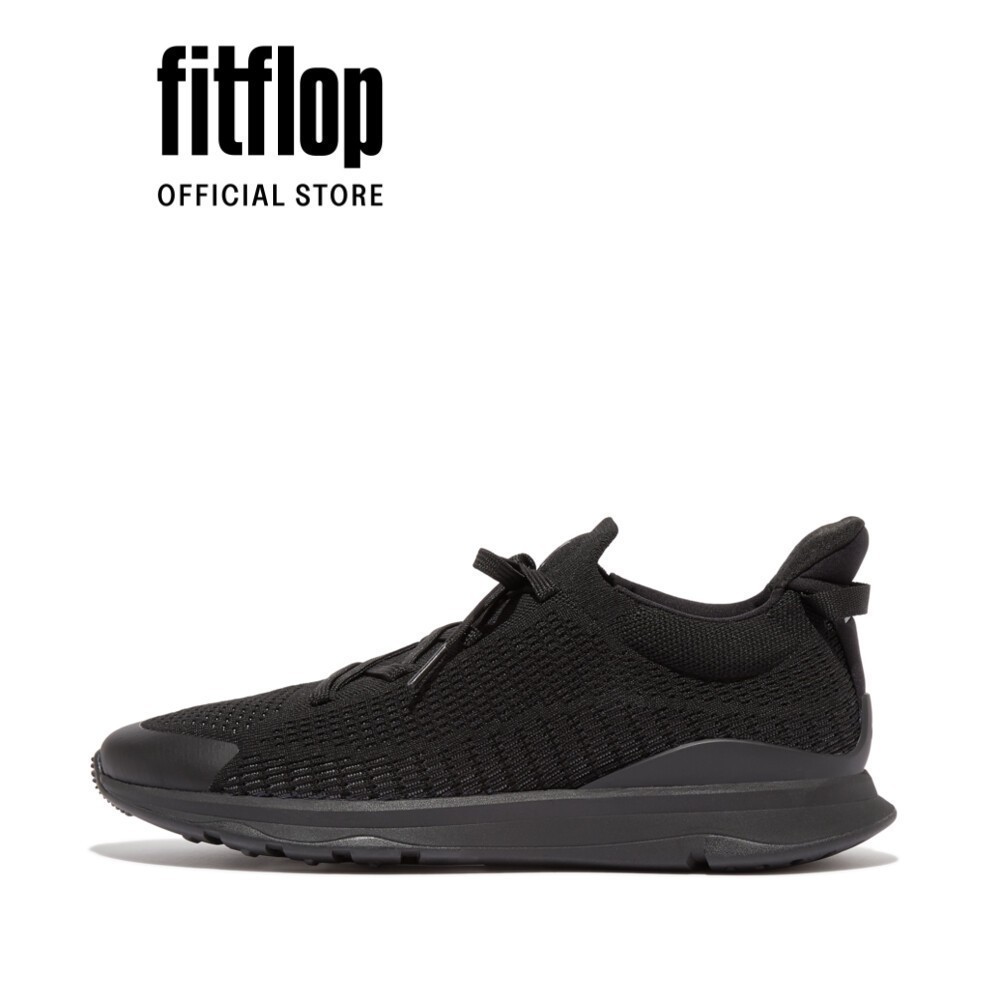 Giày Thể Thao Nam FitFlop VITAMIN - Black/Pewter - FL17 - HV4-B29
