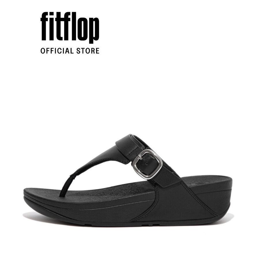 Dép Xỏ Ngón Nữ FitFlop LULU - All Black - FOF - ES8-090