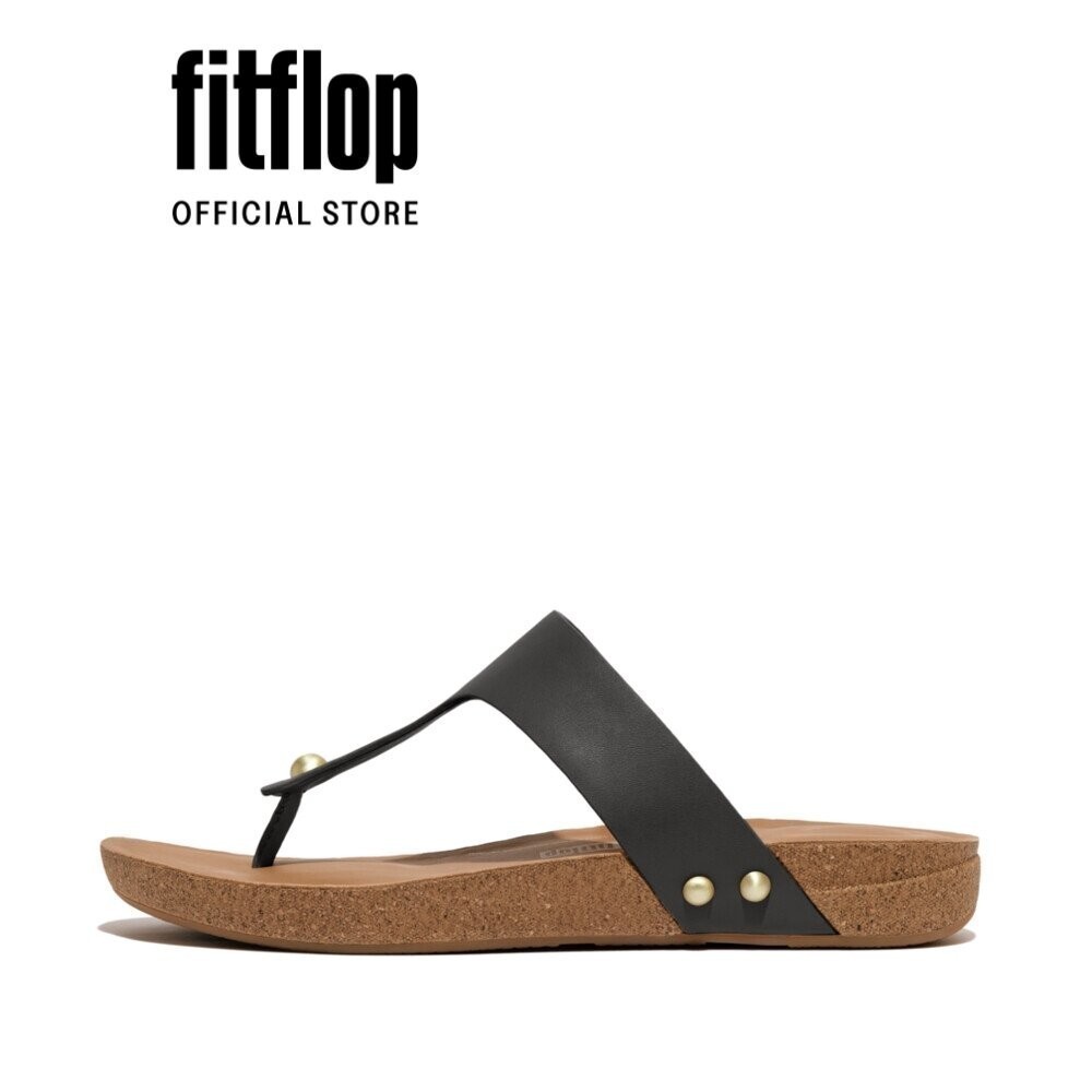 Dép Xỏ Ngón Nữ FitFlop IQUSHION - Black - FL89 - HE9-001