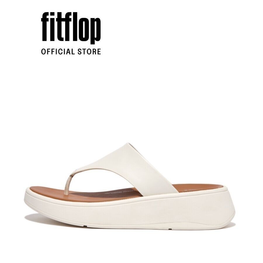 Dép Xỏ Ngón Nữ FitFlop F-MODE - Cream - FL10 - FW4-477