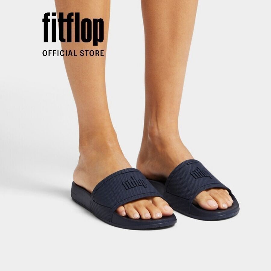 Dép Quai Ngang Nữ FitFlop IQUSHION - Midnight Navy - FL49 - EQ3-399