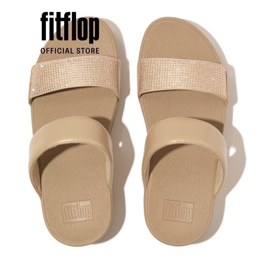 Dép Quai Ngang Nữ FitFlop LULU - Latte Beige - FON - EC4-A94