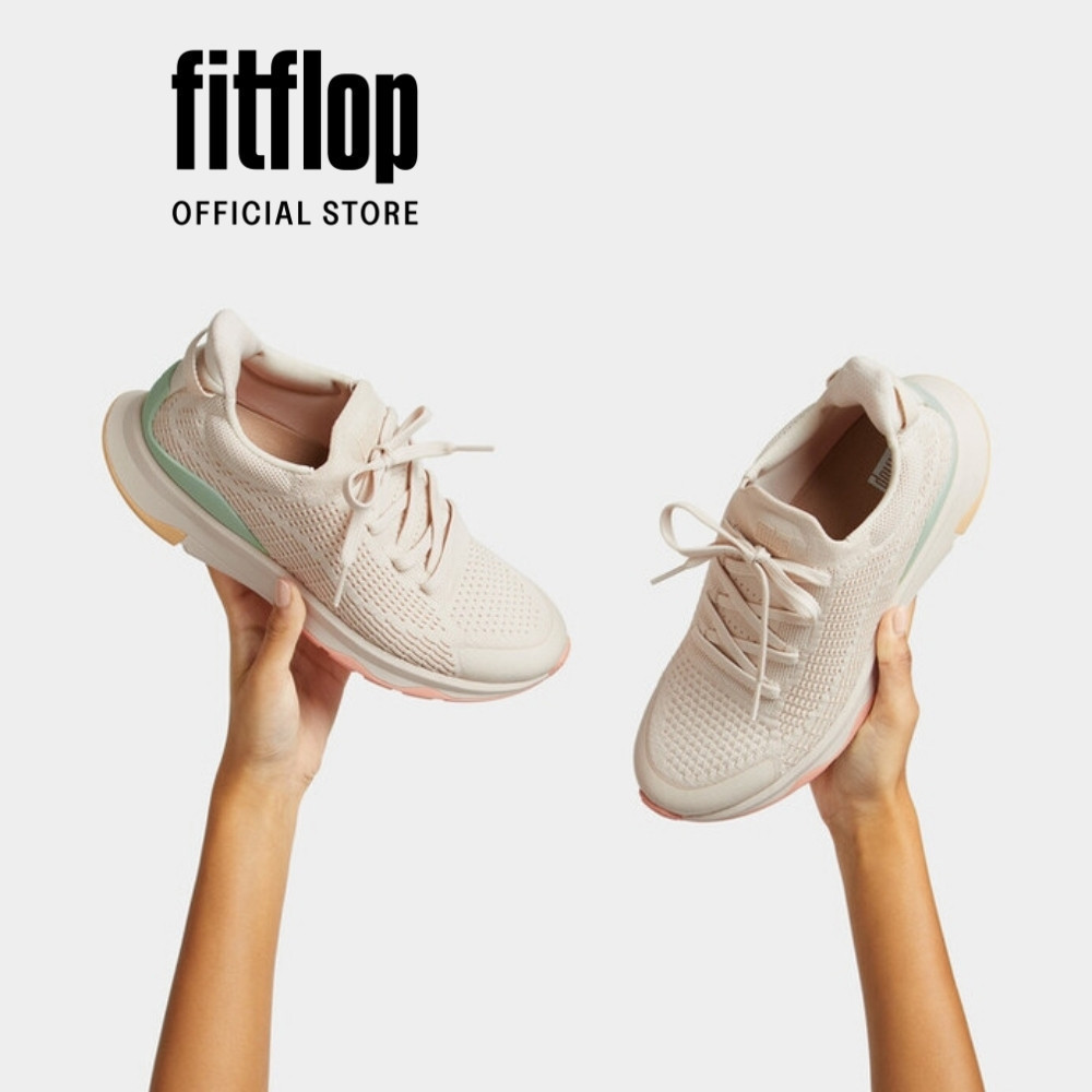 Giày Thể Thao Cổ Ngắn Nữ FitFlop VITAMIN - Paris Beige - FL17 - HV3-A99