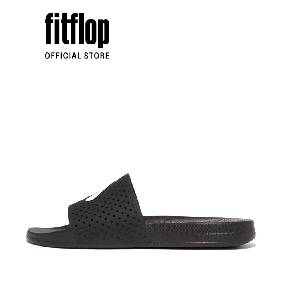 Dép Quai Ngang Nam FitFlop IQUSHION - Black - FOF - HC4-001