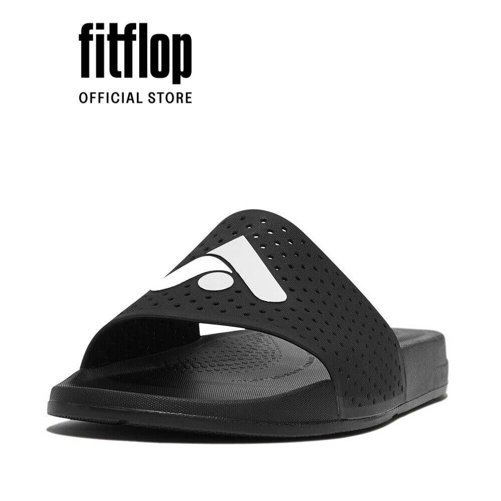 Dép Quai Ngang Nam FitFlop IQUSHION - Black - FOF - HC4-001