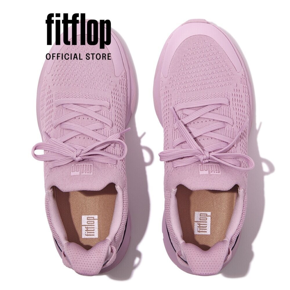 Giày Thể Thao Cổ Ngắn Nữ FitFlop VITAMIN - Wild Lilac/Urban White - FL12 - HV3-B34