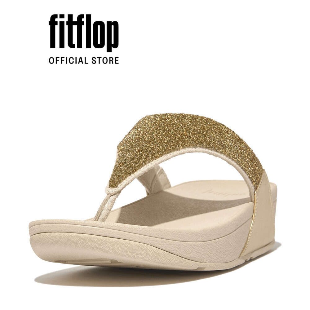 Dép Xỏ Ngón Nữ FitFlop LULU - Platino - FL89 - GB4-675