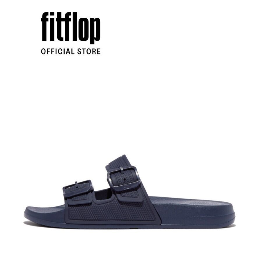 Dép Quai Ngang Nữ FitFlop IQUSHION - Midnight Navy - FOF - FD2-399