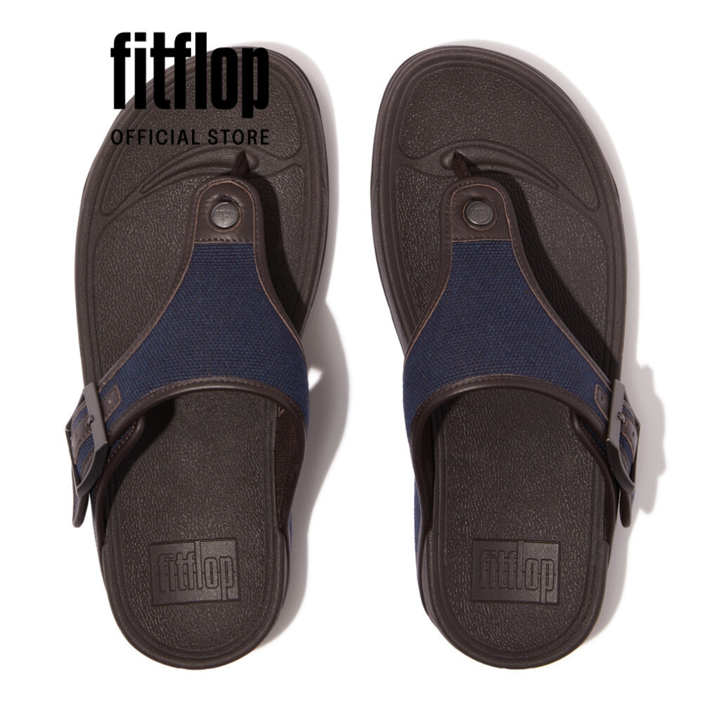 Dép Xỏ Ngón Nam FitFlop TRAKK - Chocolate Brown - FL79 - HB1-167