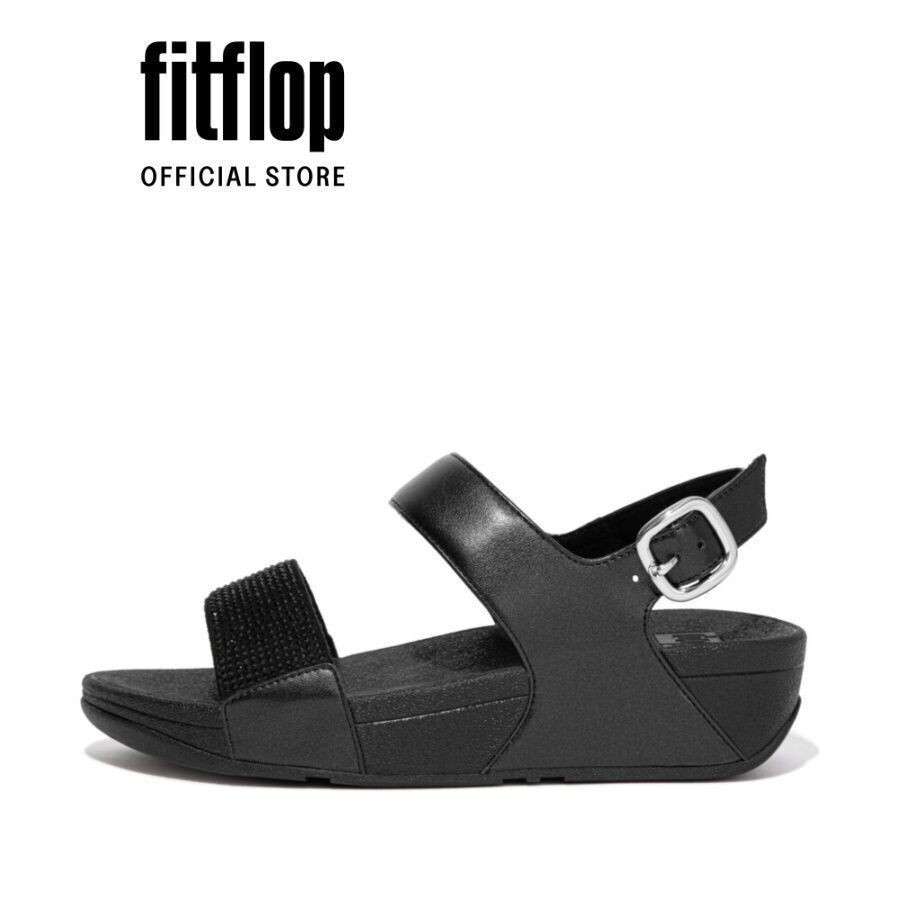 Xăng Đan Nữ FitFlop LULU - All Black - FON - EC3-090