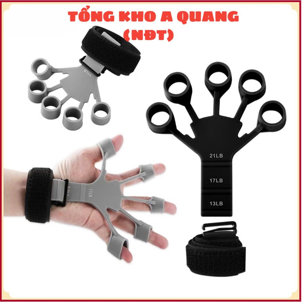 Dụng Cụ Tập Cơ Tay GRIPOW Bằng Silicone , Đồ Tập Cơ Ngón Tay Cẳng Tay Phục Hồi 6 Mức Độ Kháng Lực | TONGKHOSI6