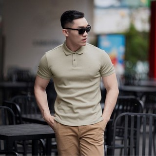 Áo Polo Nam ICONDENIM Trơn ICONDENIM, vải thun cá sấu, thấm hút mồ hôi, chống nhăn, form regular PLID0144