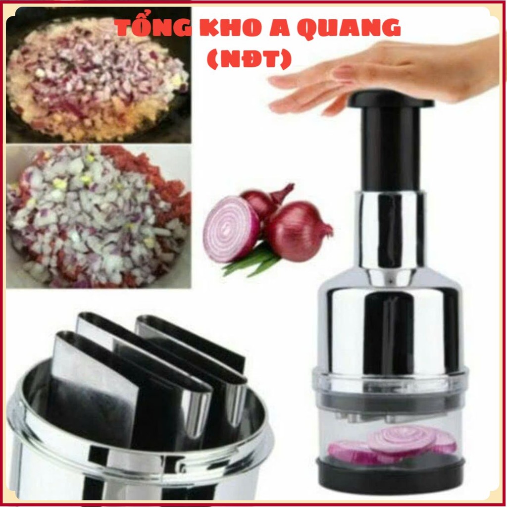 DỤNG CỤ DẰM TỎI ỚT CẦM TAY – Máy Dập Tỏi Ớt Ép Nhanh Lưỡi Dao Sắc Bén,Dụng Cụ Dập Hành Tỏi Chất Liệu Chống Gỉ 304