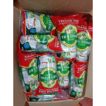 Trà Atiso Đà Lạt cao cấp nguyên chất - đẹp da - mát gan - giải nhiệt - vị ngọt nhẹ, thơm trà (100 túi lọc)