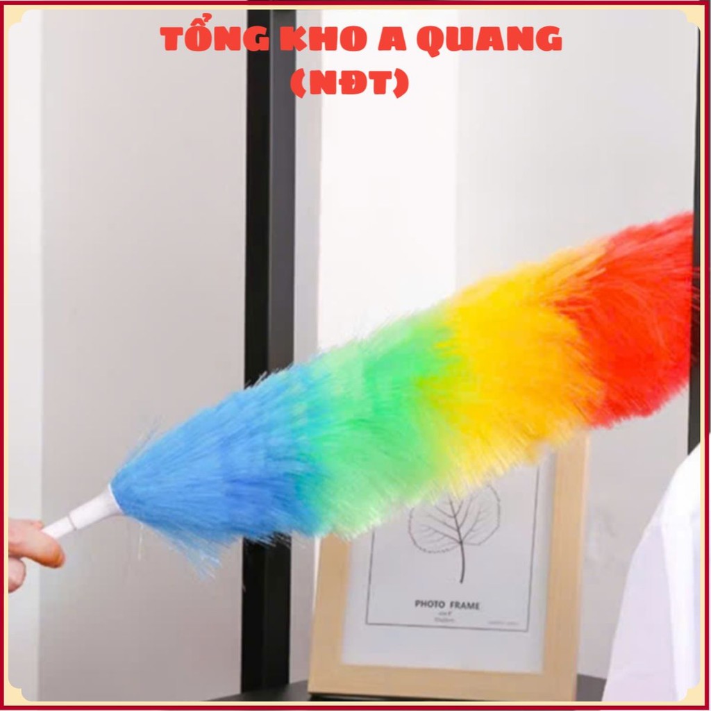 (COMBO 5) Chổi Cầu Vồng, CHỔI PHỦI BỤI SẮC MÀU - CHOIPHUIBIU12