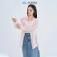 Áo sơ mi nữ Gmorning - GUMAC tay dài form suông rộng trong suốt freesize YAE07052
