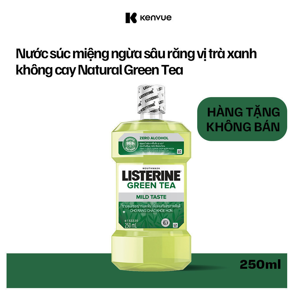 [GIFT] NSM Listerine Green Tea 500ml | Shopee Việt Nam