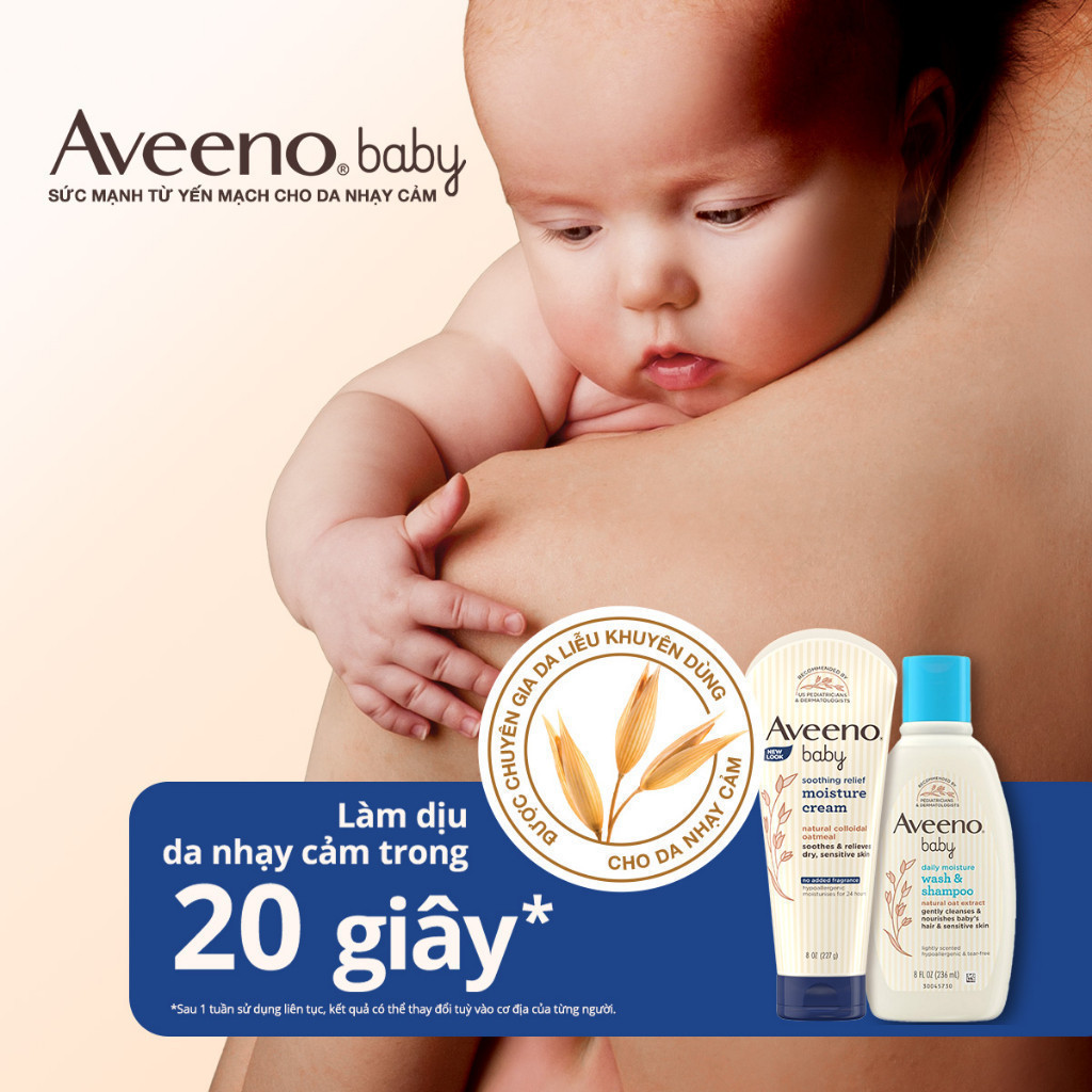 Ảnh Sữa tắm gội toàn thân Aveeno baby 236ml 1
