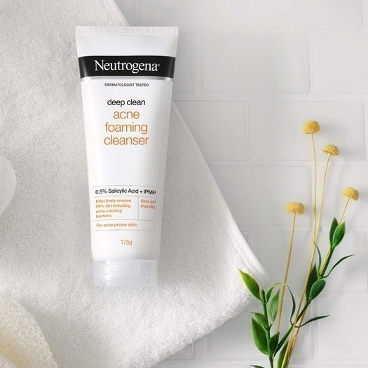 Ảnh Sữa rửa mặt NGỪA MỤN Neutrogena Deep Clean Acne Cleanser 100g 3