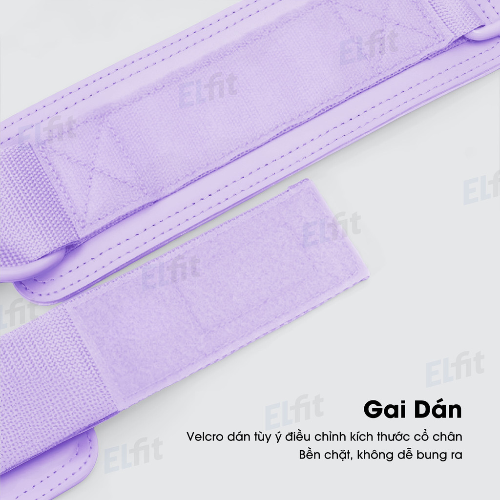 [1 Chiếc] Quấn Cổ Chân Tập Gym Valeo Chất Liệu Da Đệm, Tập Chân Mông Với Cáp, Phụ Kiện Tập Gym Valeo - QCC-Valeo