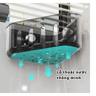 Kệ Đựng Đồ Rửa Chén Bát Hút Chân Không, Rổ lọc rác bồn rửa bát móc cốc hút chất liệu nhựa cao cấp, kho sỉ gia dụng alulu