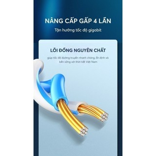 Cáp mạng UGREEN NW102 | Mạng RJ45 | Bảo hành 18 tháng