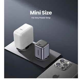 Củ sạc nhanh UGREEN 20W CD318| PD USB C| Sạc nhanh PD3.0 QC3.0 | Công nghệ GaN | Bảo hành 18 tháng 1 đổi 1| 15328 90902