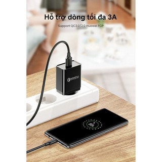 Cáp sạc USB A sang Type C Ugreen US184 Sạc nhanh dòng 3A | Tốc độ truyền lên đến 5Gbps | Bảo Hành 1 đổi 1 18 Tháng |