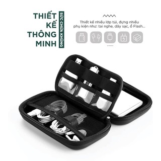 Hộp đựng phụ kiện công nghệ UGREEN LP128 50274 tai nghe thẻ nhớ cáp USB ổ cứng (18x9.5x5.5cm)