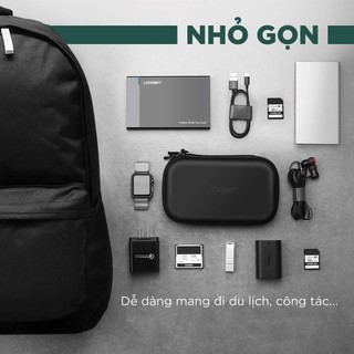 Hộp đựng phụ kiện công nghệ UGREEN LP128 50274 tai nghe thẻ nhớ cáp USB ổ cứng (18x9.5x5.5cm)