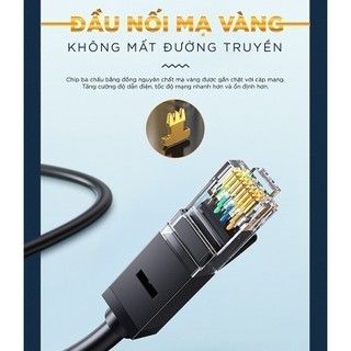 Cáp mạng Cat6 UGREEN NW102 | Lõi 26AWG CCA nhôm mạ đồng sử dụng trên các mạng Ethernet / RJ45 | Bảo hành 18 tháng 1 Đổi1