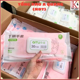 Bịch 30 Bao Tay, Găng Tay Cao Su Làm Bếp Đa Năng, Tái Sử Dụng Nhiều Lần