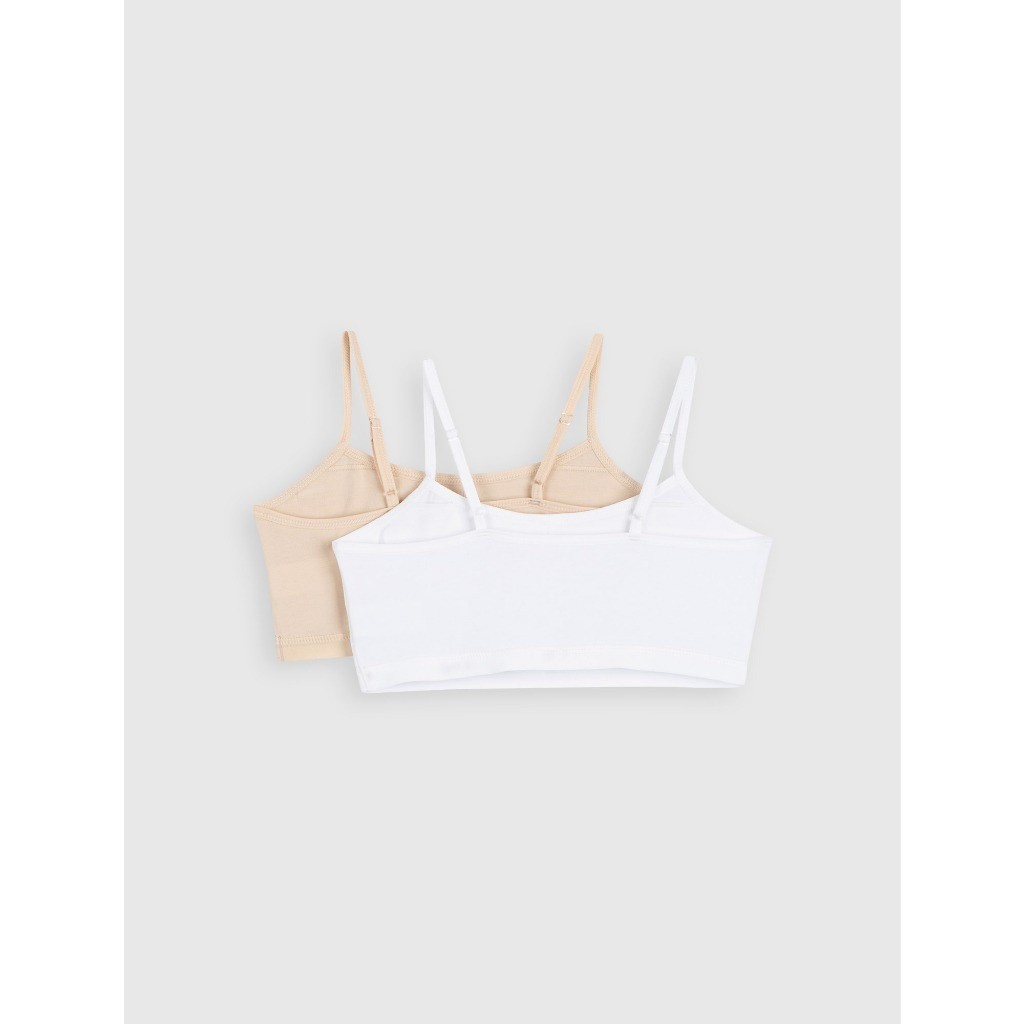 Ảnh Combo 2 áo lót bé gái CANIFA chất liệu cotton co giãn, phom ôm 1US23A001 MS24 3