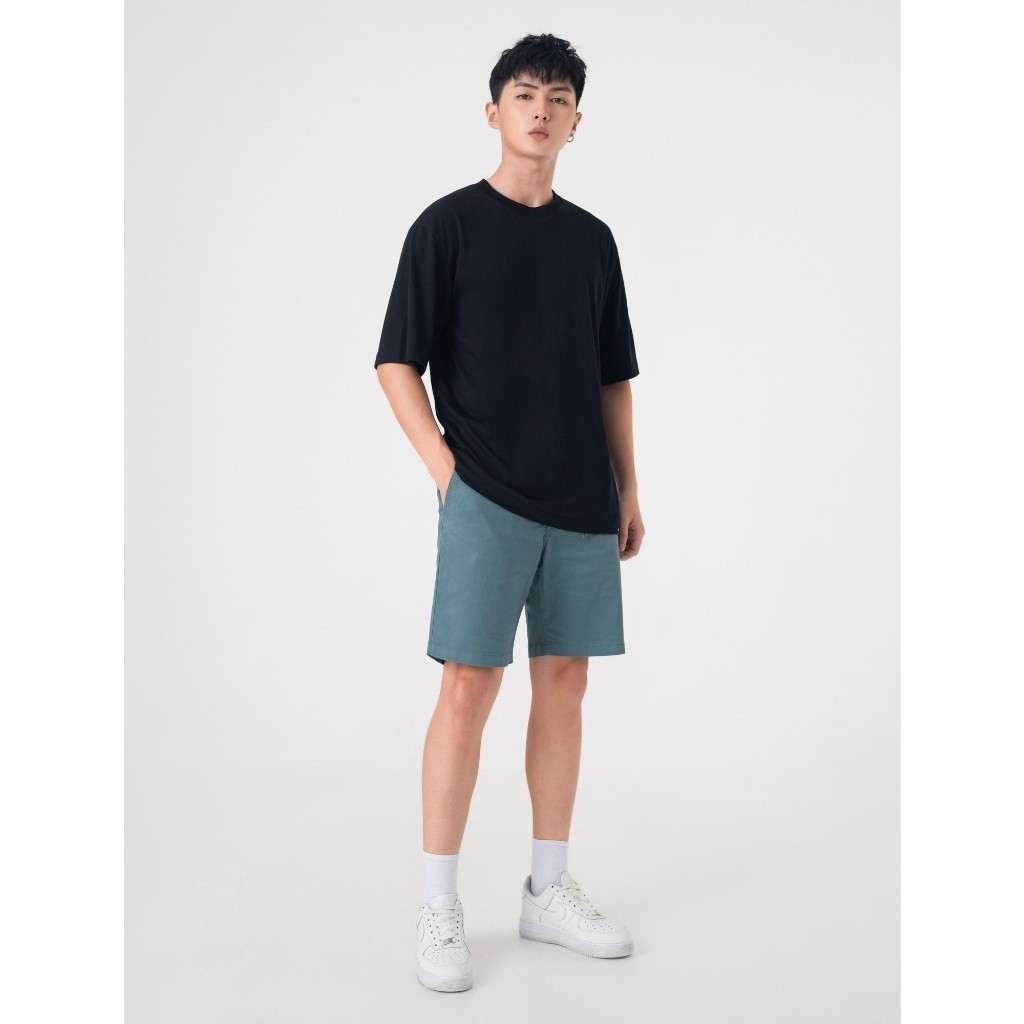 Ảnh Áo phông nam CANIFA chấT cotton tay cộc phom regular 8TS23A004 4