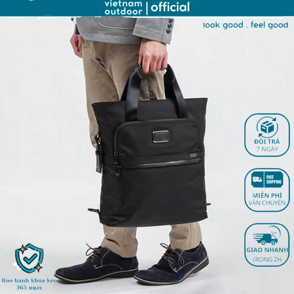 Balo Tote Công Sở Du Lịch TUMI TOTE BACKPACK 2603586 Chống Thấm Nước