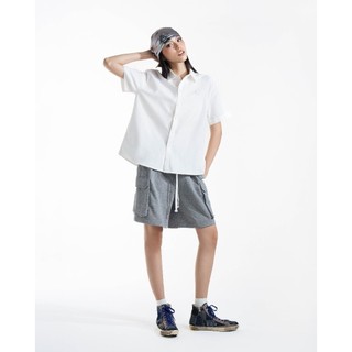 CARA Quần short túi hộp nam nữ Clark dáng lửng unisex