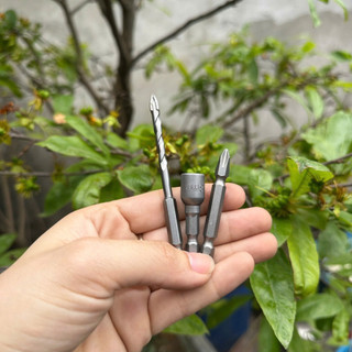 Bộ phụ kiện 3 món đa năng dành cho máy khoan pin, máy siết bulong