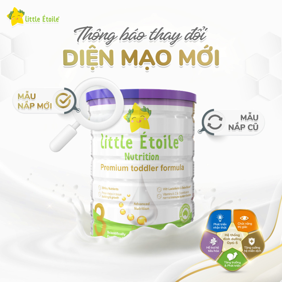 Sữa công thức Ngôi Sao Nhỏ Little Étoile số 3 phát triển toàn diện 800g