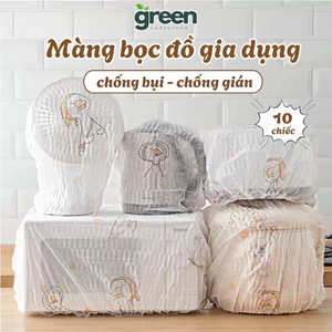 Màng Bọc Vải Phủ Đồ Gia Dụng Siêu Dai GREENHOME Chống Bụi, Côn Trùng, Tái Sử Dụng