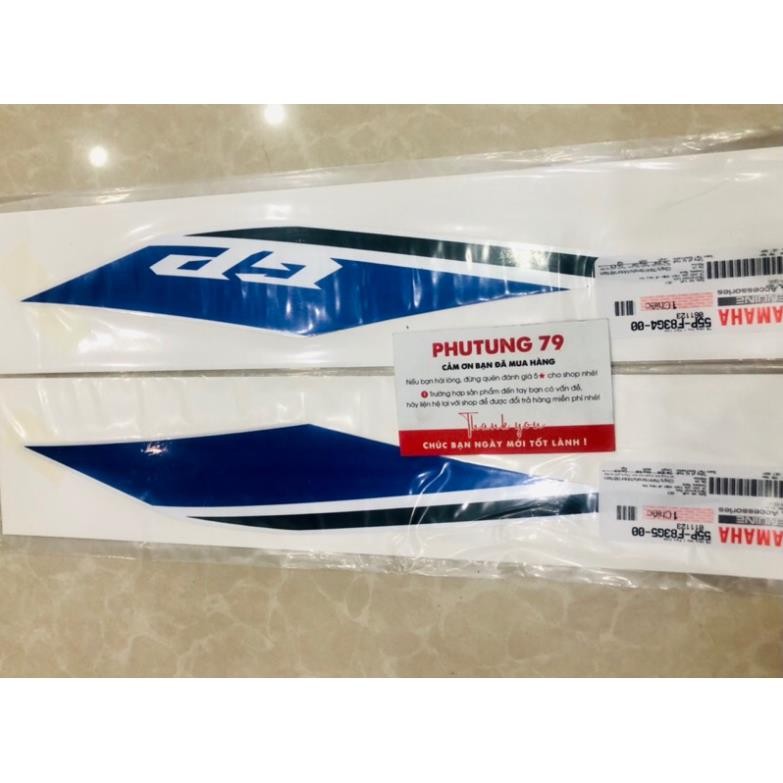 Tem exciter 135 xanh GP 2014 chính hãng yamaha | Shopee Việt Nam