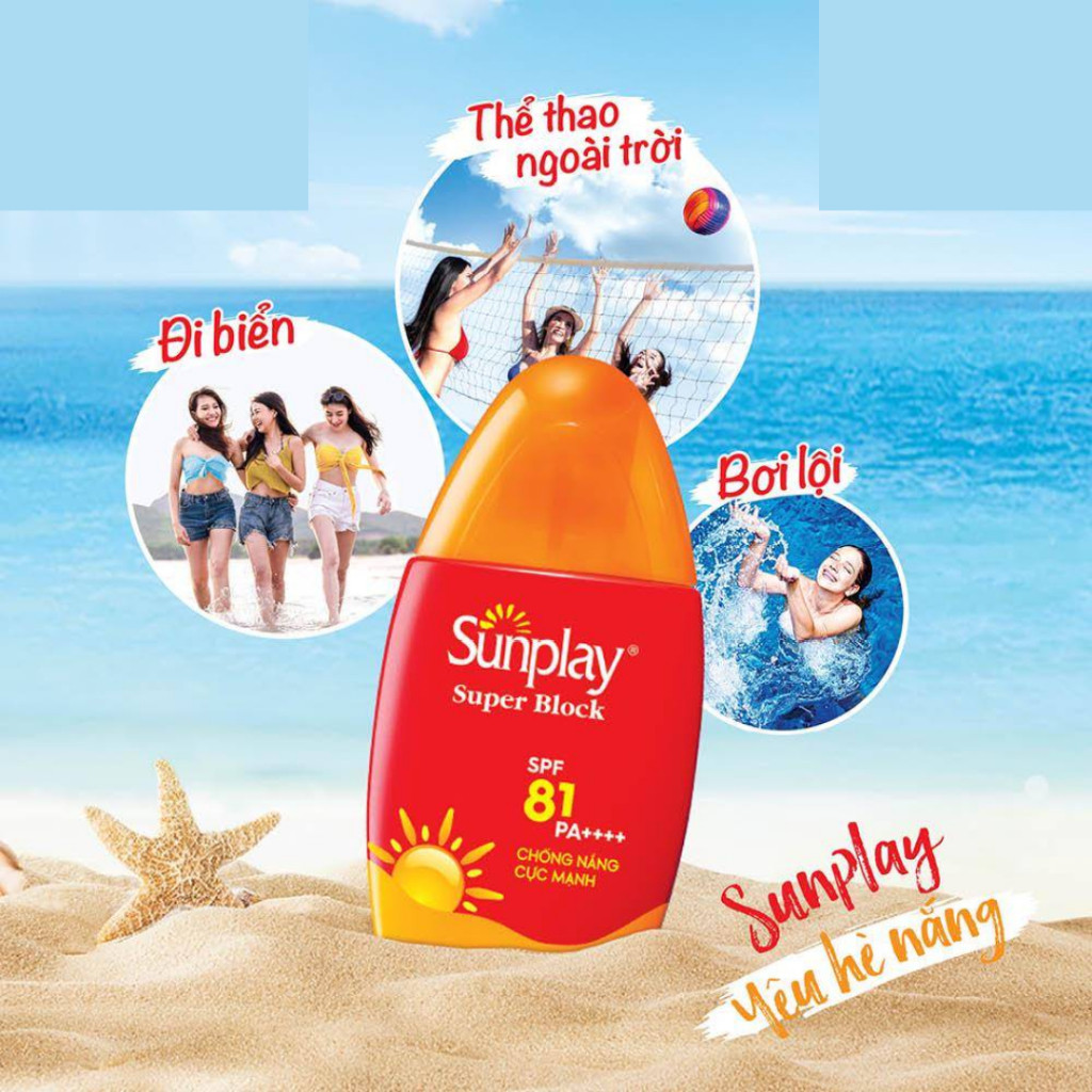 Ảnh Sữa Chống Nắng Sunplay Super Block Spf81 Pa++++ Guardian 70Gr 2