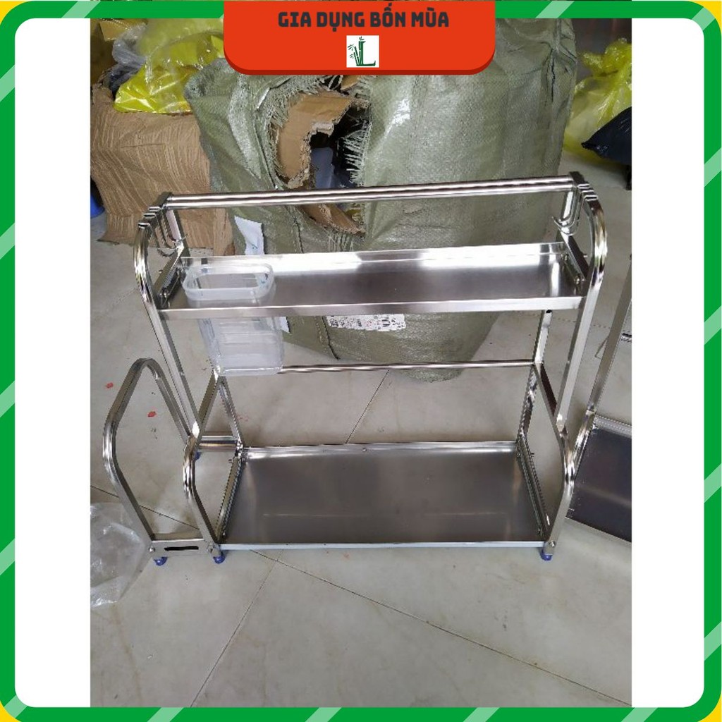 Kệ INOX Đựng Gia Vị Nhà Bếp 2 Tầng và 3 Tầng - Kệ Đựng Cao Cấp Chống ...