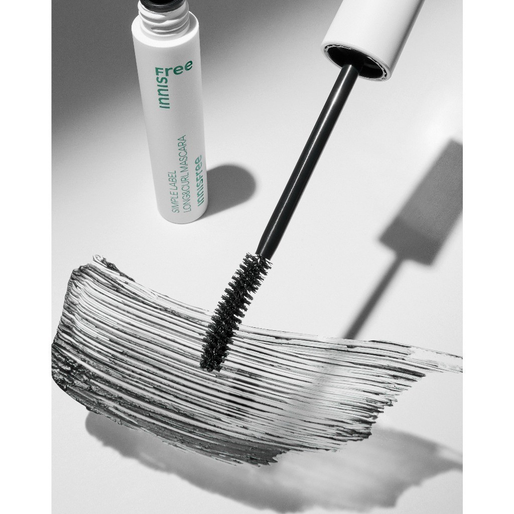Mascara thuần chay, làm dài và cong mi innisfree Simple Label Long & Curl Mascara 7.5g